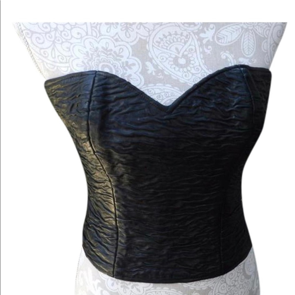 Jean Claude Jitrois Vintage Leather Corset